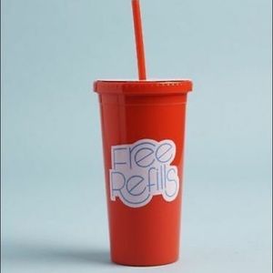 Ban.do Sip Sip Tumbler With Straw (NWT)